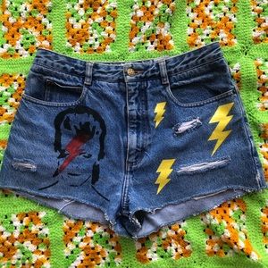 ⚡️VINTAGE⚡️Bowie Ziggy Stardust Shorts
